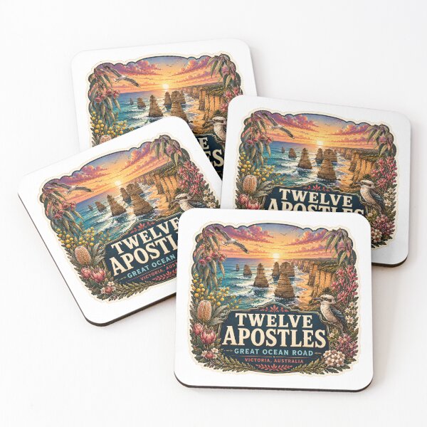 Item preview, The Twelve Apostle VIC Australia  designed and sold by PamLeeDesign.
