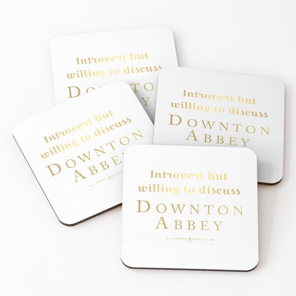 Item preview, Introvert But Willing To Discuss Downton Abbey designed and sold by colson-breen.