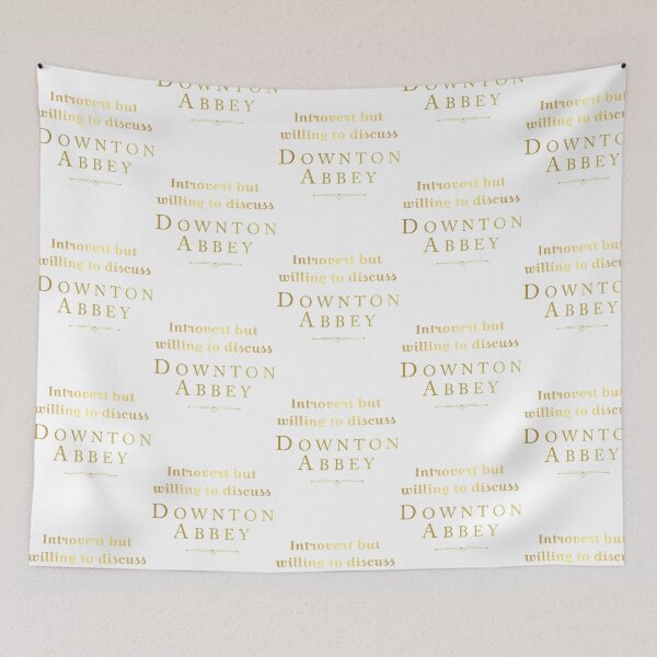 Item preview, Introvert But Willing To Discuss Downton Abbey designed and sold by colson-breen.