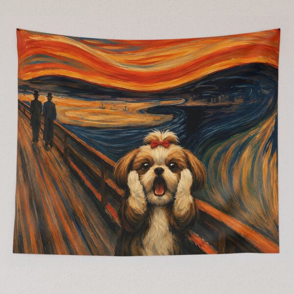 Item preview, The Scream Dog designed and sold by Erlin Rudho.