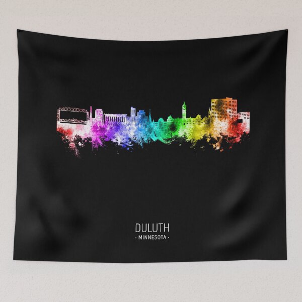 Artikelvorschau, Skyline von Duluth, Minnesota entworfen und verkauft von ArtPrints.