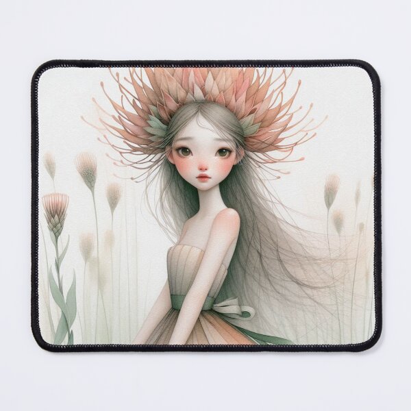 Item preview, Angelic Hat Girl designed and sold by Beyondnote-Art.