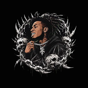Artwork thumbnail, Ken Hip Hop Rapper Rapper Art by Mykittens69