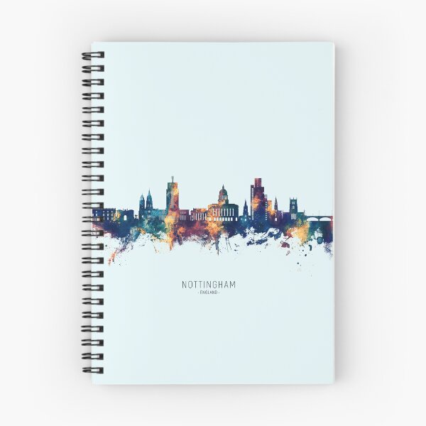 Item preview, Nottingham England Skyline designed and sold by ArtPrints.