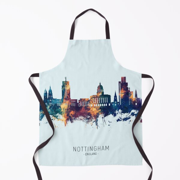 Item preview, Nottingham England Skyline designed and sold by ArtPrints.