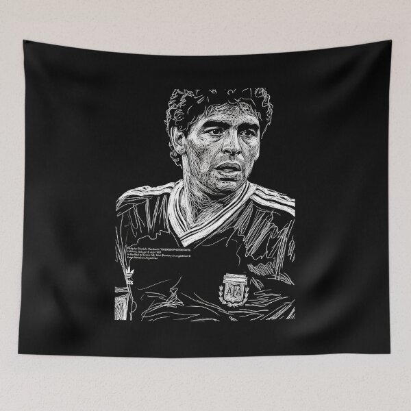 Item preview, Diego Maradona Scribel Art designed and sold by Zamziri.