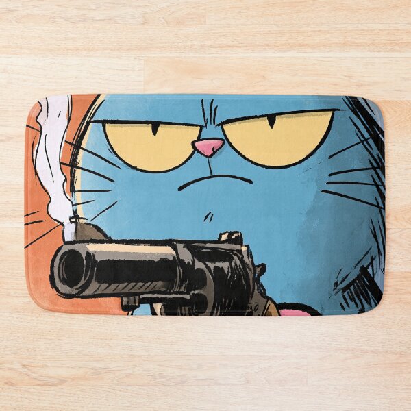 Item preview, Blue Cat’s Last Stand designed and sold by Venon28.