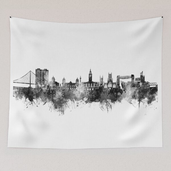 Item preview, Kingston upon Hull England Skyline designed and sold by ArtPrints.