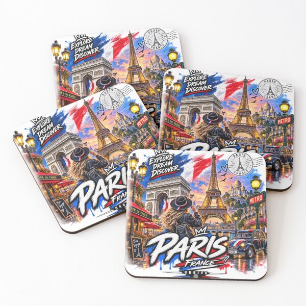 Item preview, Paris France Streetwear – Eiffel Tower Urban City | URBIVO designed and sold by URBIVO.