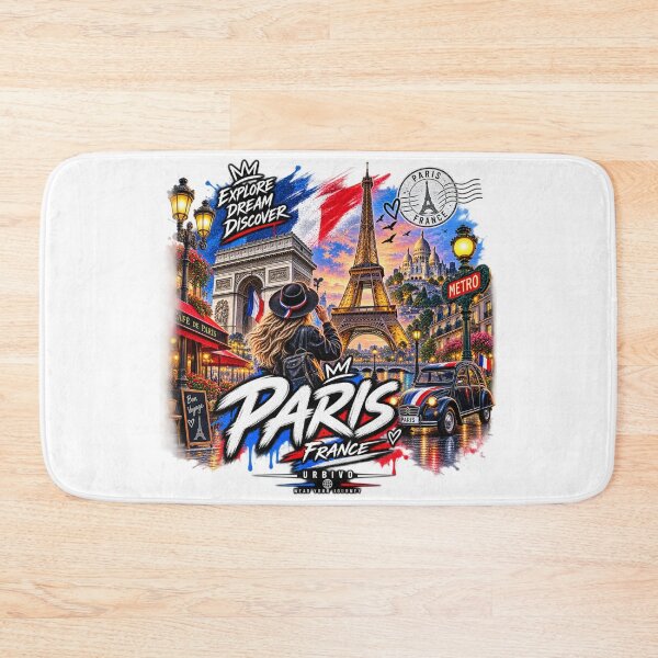 Item preview, Paris France Streetwear – Eiffel Tower Urban City | URBIVO designed and sold by URBIVO.