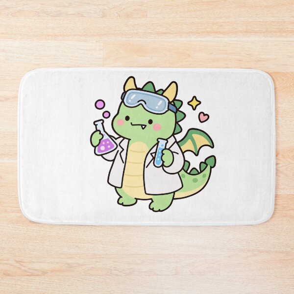 Item preview, Cute Scientist Dragon Chemistry Lab Kawaii Science designed and sold by EntropyThreads.