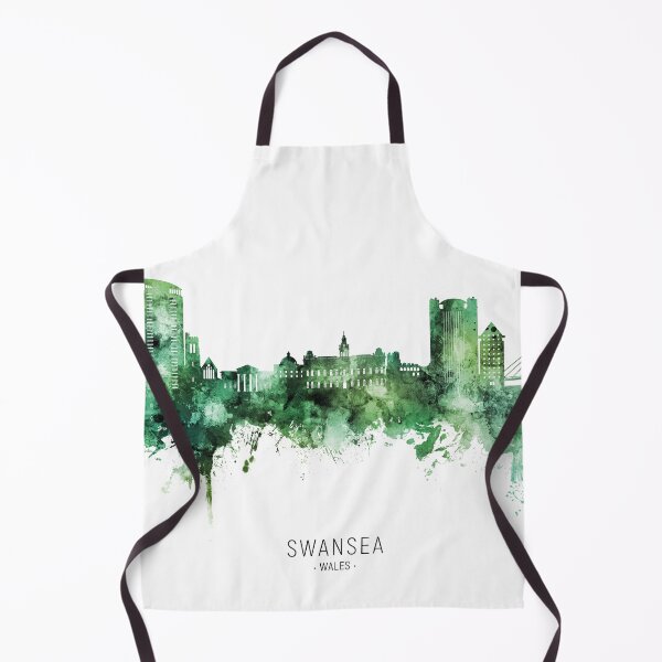 Item preview, Swansea Wales Skyline designed and sold by ArtPrints.