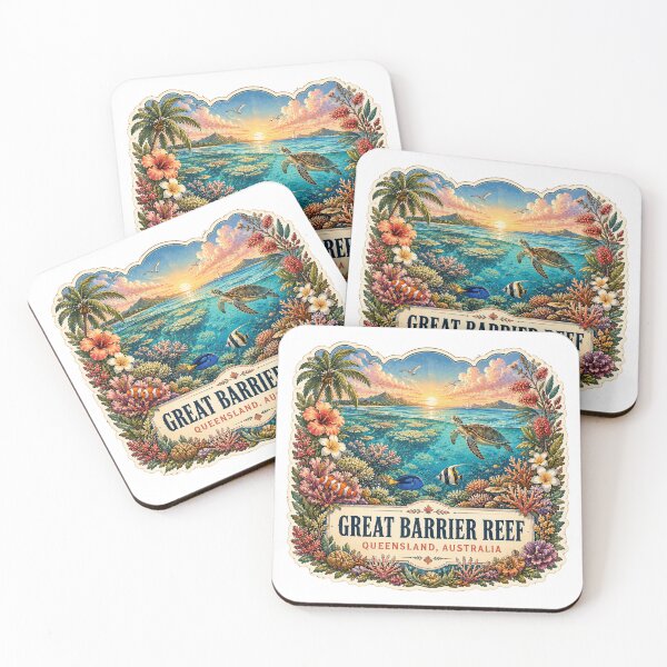 Item preview, Great Barrier Reef Queensland Australia  designed and sold by PamLeeDesign.
