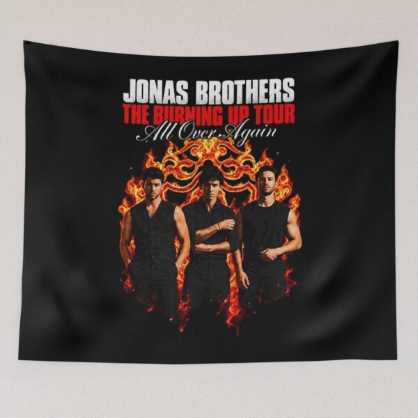 Artikelvorschau, Jonas Brothers Burning Up Tour 2026 entworfen und verkauft von KrutzMohammad.