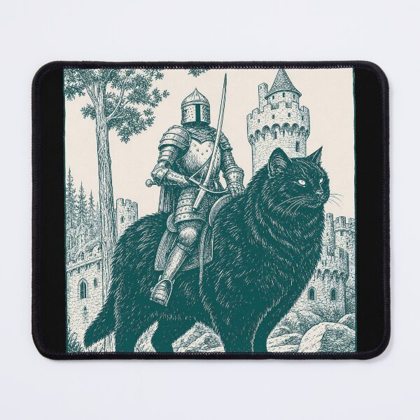Item preview, Knight Cat Rider designed and sold by Felipe-barg.