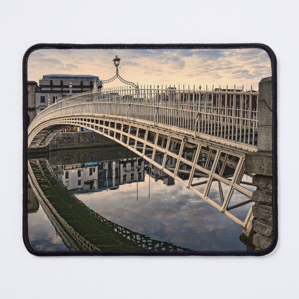 Item preview, The Ha'penny Bridge at sunrise designed and sold by Alex Preiss.