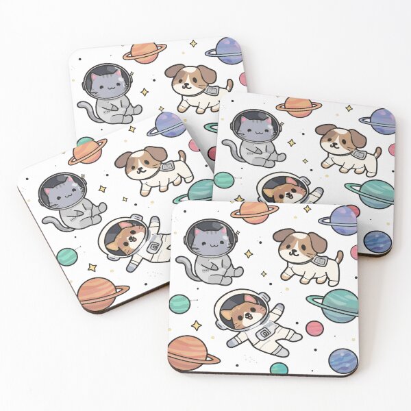 Item preview, Space Cats and Dog designed and sold by Rama KLK.