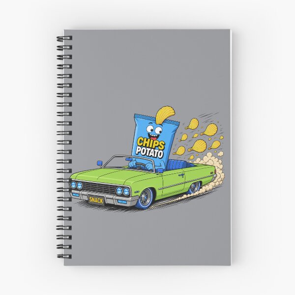 Item preview, Chips Potato Lowrider – Funny Snack Car Cartoon designed and sold by Aimetoi.