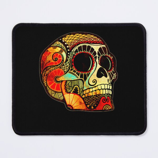 Item preview, Abstract Ornamental Sugar Skull designed and sold by lost-artbrush.