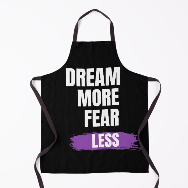 Item preview, Dream More Fear Less Motivational T-Shirt designed and sold by Mrali9914.