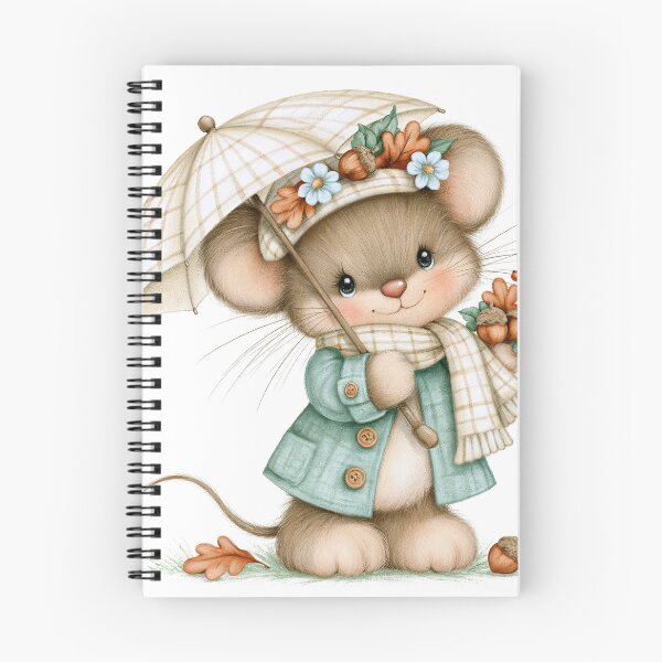 Item preview, Tiny Mouse with Autumn Charm designed and sold by Venon28.