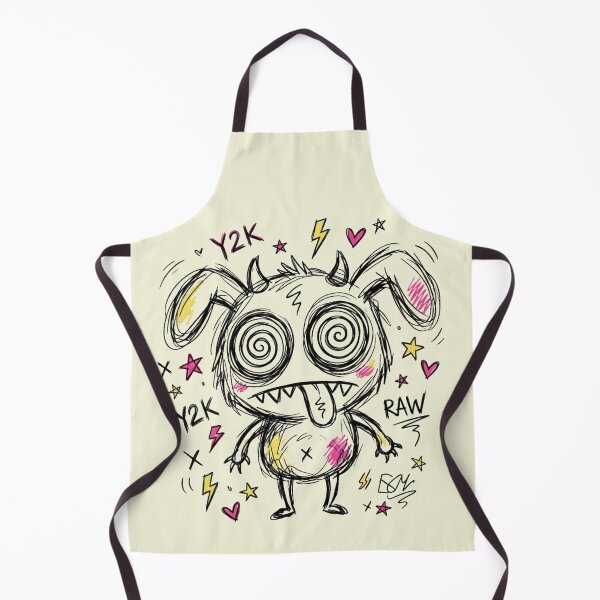 Item preview, Y2K Raw – Chaotic Sketch Monster Design designed and sold by @SHINTOSARTSTORE.