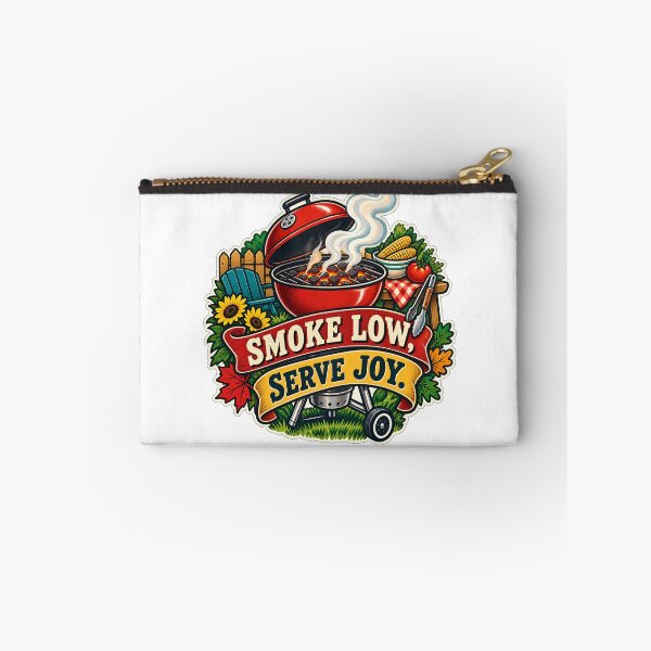 Item preview, Smoke Low Serve Joy Backyard Barbecue Cookout designed and sold by CheerfulNest.