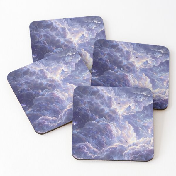 Item preview, Dreamy Purple Clouds Celestial Sky Fantasy Nebula Art designed and sold by LYAN-STORE.