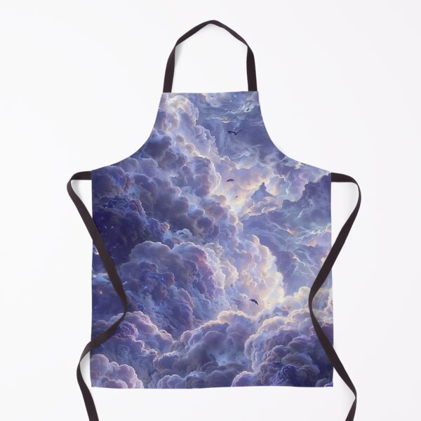Artikelvorschau, Verträumte violette Wolken, himmlischer Himmel, Fantasienebel-Kunst entworfen und verkauft von LYAN-STORE.