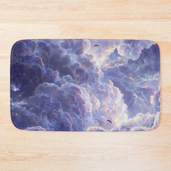 Artikelvorschau, Verträumte violette Wolken, himmlischer Himmel, Fantasienebel-Kunst entworfen und verkauft von LYAN-STORE.