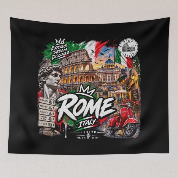 Item preview, Rome Italy Streetwear – Colosseum Urban City | URBIVO designed and sold by URBIVO.
