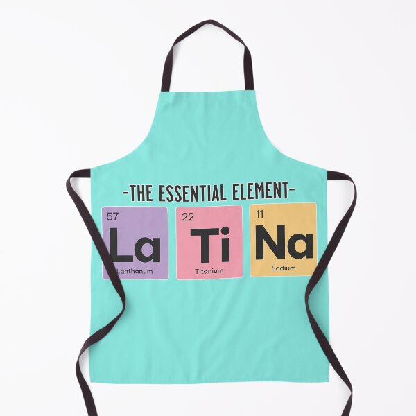 Item preview, Latina Periodic Table designed and sold by Felipe-barg.
