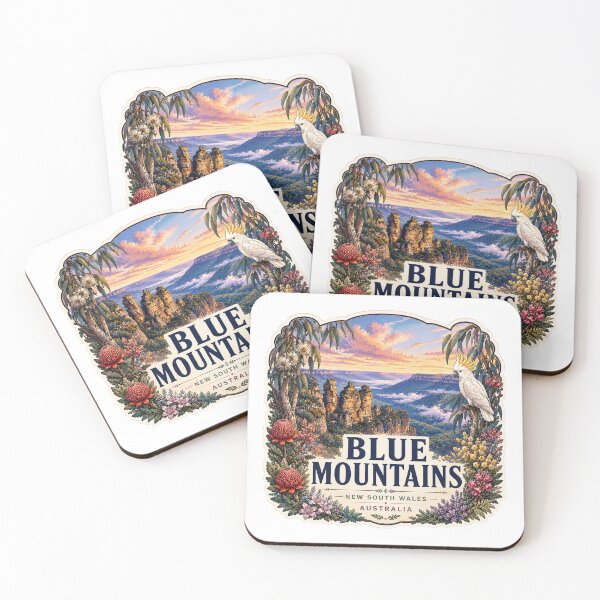Item preview, Blue Mountains The Three Sisters Australia  designed and sold by PamLeeDesign.