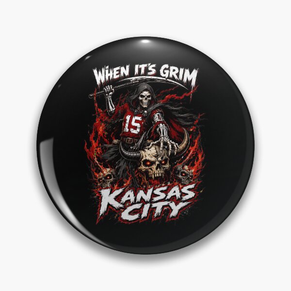 Item preview, Kansas City Grim Reaper Football designed and sold by selinamend21.