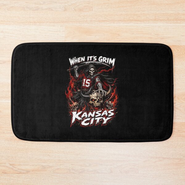Item preview, Kansas City Grim Reaper Football designed and sold by selinamend21.