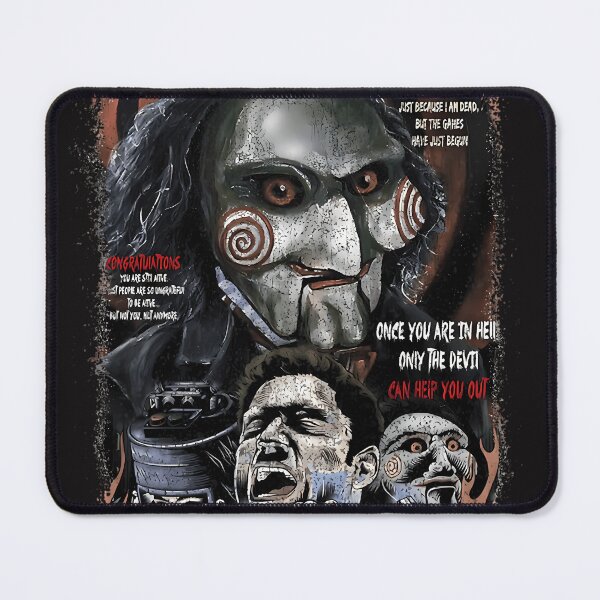 Item preview, Saw Jigsaw Horror Movie designed and sold by SaamsMart.