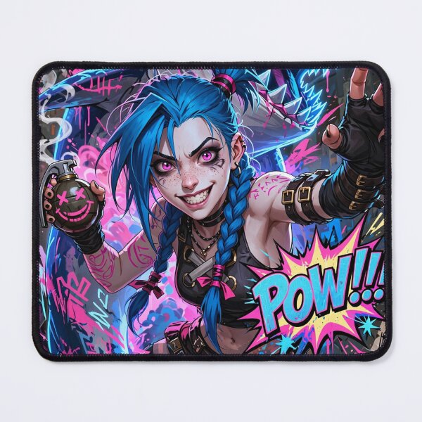 Item preview, Jinx Cyberpunk Graffiti designed and sold by Rama KLK.