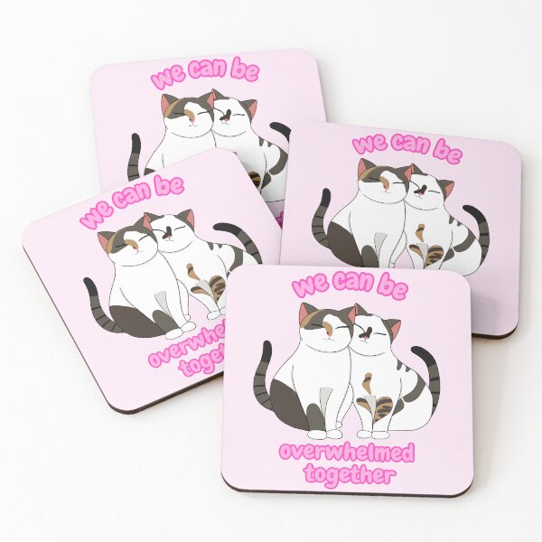 Item preview, Overwhelmed Kitties designed and sold by bloomintoyoubiy.