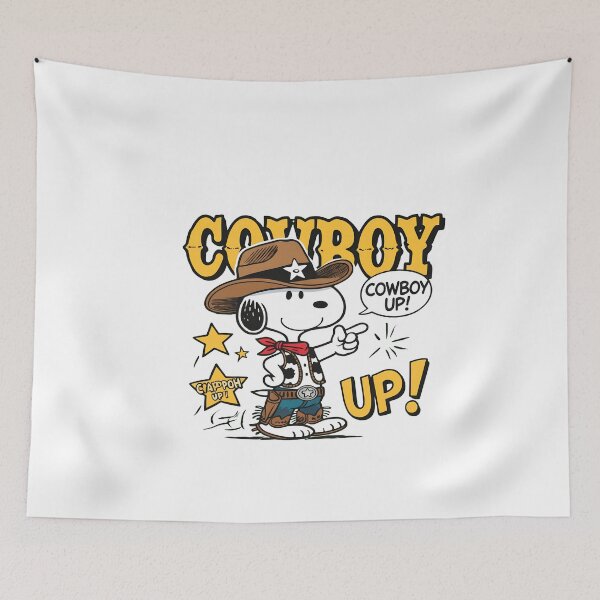 Item preview, Snoopy Cowboy Up Peanuts Western  designed and sold by maegilldepus.