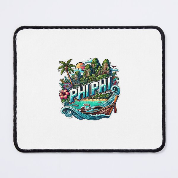 Item preview, Phi Phi Islands Thailand – Tropical Travel Art designed and sold by ChicClicker.