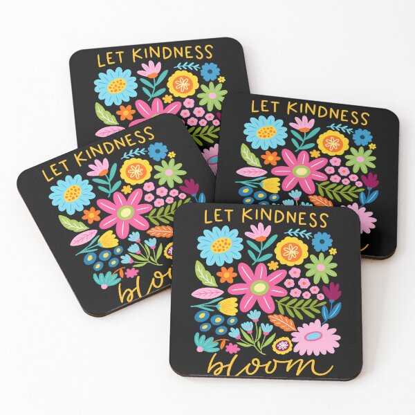 Item preview, Let Kindness Bloom, Be Cool Be Kind Retro Flower designed and sold by Felipe-barg.