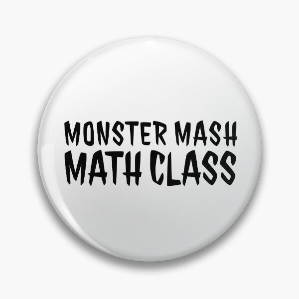 Item preview, Monster Mash Math Class Funny Halloween Teacher Shirt Design designed and sold by E-lenaLu.