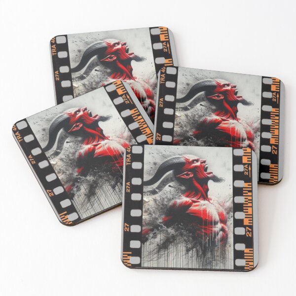 Item preview, Red Demon – Raw Power & Chaotic Energy designed and sold by Catfcreations.
