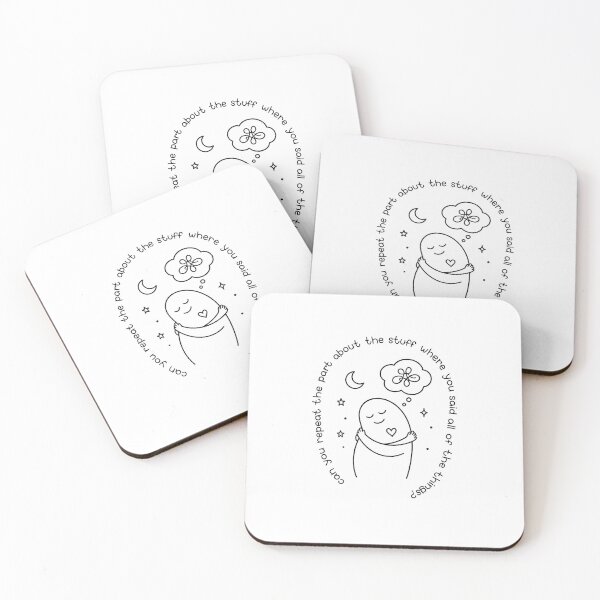 Item preview, Funny Ghost Line Art Speech Bubble Quote designed and sold by felixpalette.