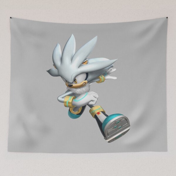 Item preview, Silver The Hedgehog designed and sold by Inthestardust.