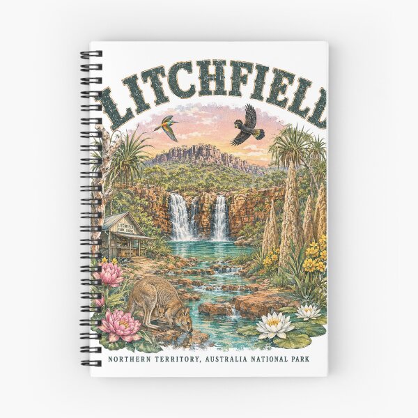 Item preview, Litchfield National Park Daytime Waterfall Art Wangi Falls NT Australia Wildlife Park designed and sold by Yellowriversss.