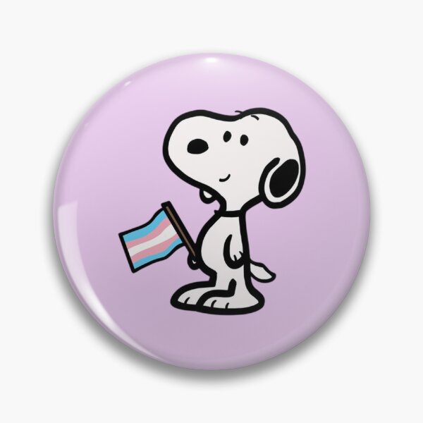 Item preview, Cute Snoopy Transgender Pride Flag designed and sold by Bohepa.