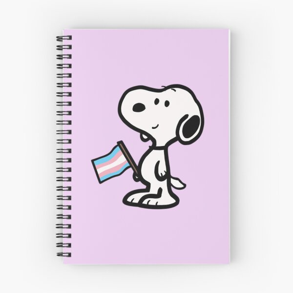 Item preview, Cute Snoopy Transgender Pride Flag designed and sold by Bohepa.