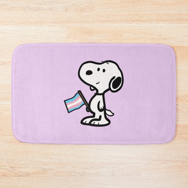 Item preview, Cute Snoopy Transgender Pride Flag designed and sold by Bohepa.