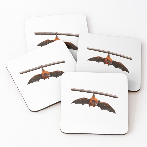 Item preview, Painted Woolly Bat Golden Wildlife Art designed and sold by Helt-enkelt.